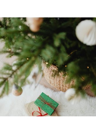 Подарункові ялинки в горщиках