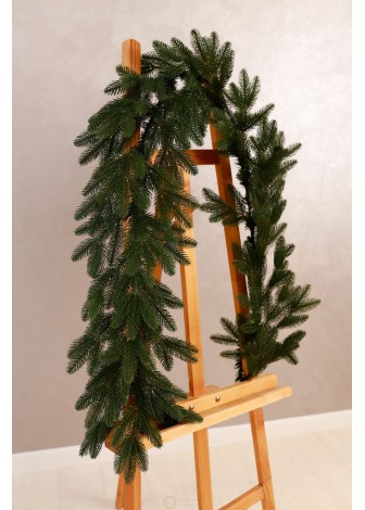 Гірлянда зелена Lux Royal з литої хвої 2 м