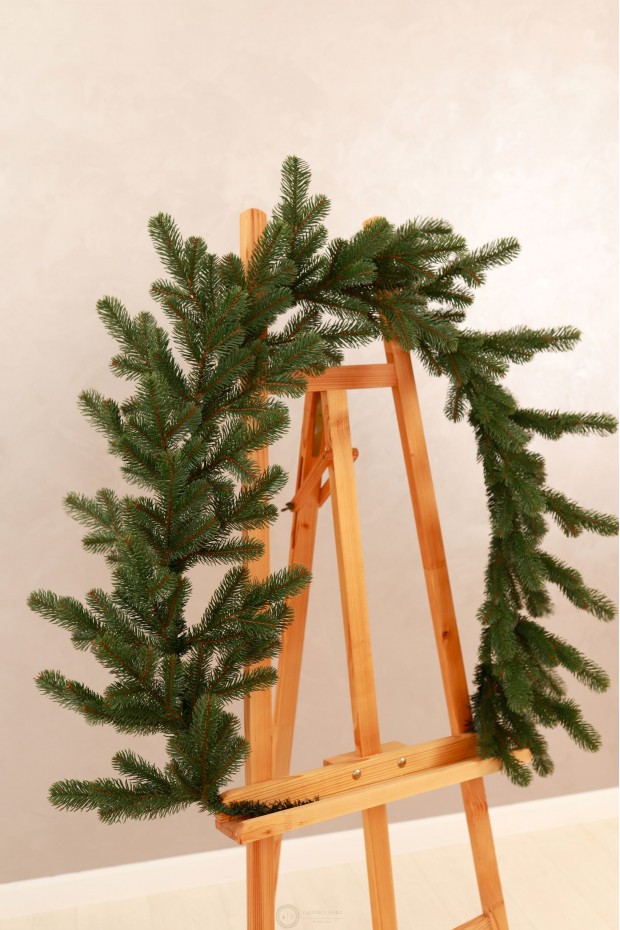 Гірлянда зелена Royal з литої хвої 2 м