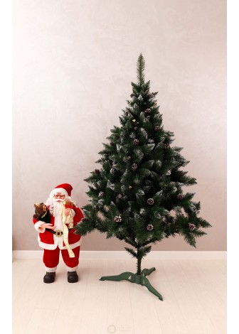 Ялина Елітна з шишками та золотою калиною 1,8м