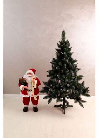 Ялина Елітна з шишками та золотою калиною 1,5м