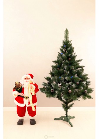 Ялина Елітна з шишками та синьою калиною 1,5м