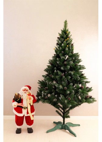 Ялина Елітна з шишками та золотою калиною 2,0м