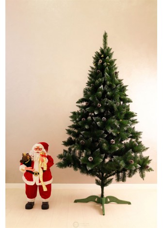 Ялина Елітна з шишками та золотою калиною 2,2м