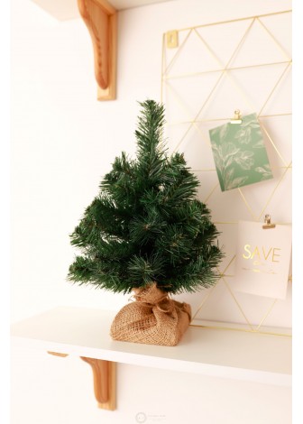 Ялинка Казка настільна в мішковині 0,4 м