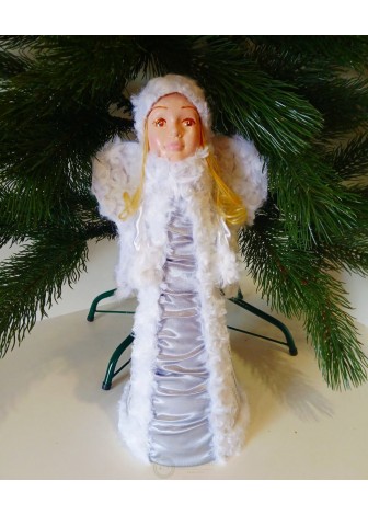 Новорічна фігура Різдвяний янгол під ялинку 45 см