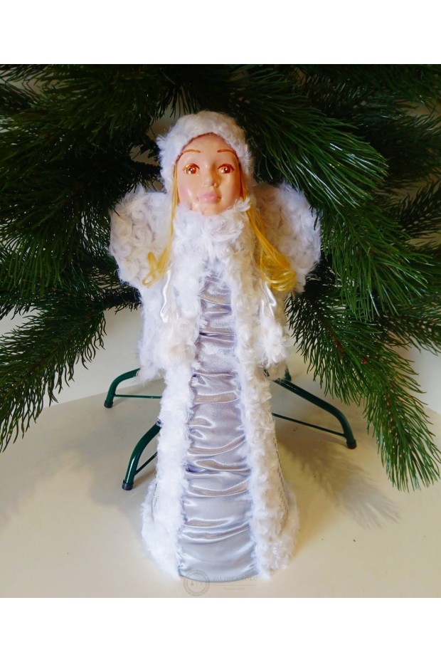 Новорічна фігура Різдвяний янгол під ялинку 45 см