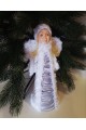 Новорічна фігура Різдвяний янгол під ялинку 45 см