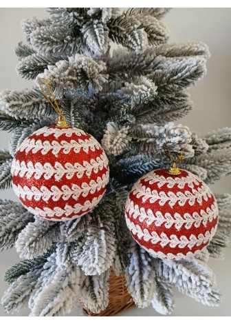 Ялинкові кулі 10 см