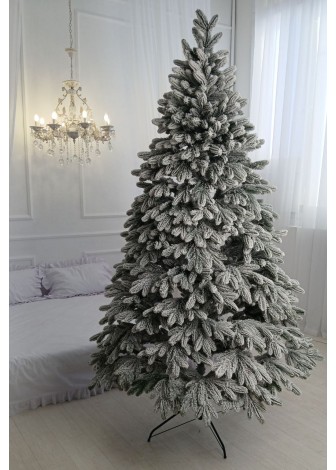 Засніжені литі ялини